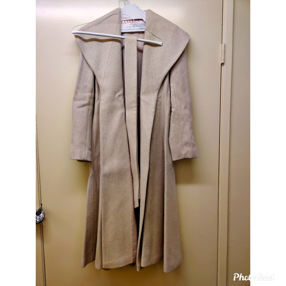 GREATPLAINS shawl collar rapcoat